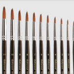 قلم مو سمور کالینسکی زبان گربه ای دسته بلند