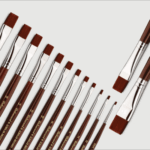 قلم موی دسته بلند تخته مو شرابی (سری 1384)FKAI